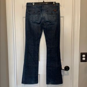 7 for all man kind bootcut jeans